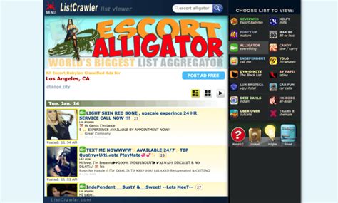 With the assistance of obackpage, facilitate your complete in reaching the ‘target audience’ easier and quicker compared to different standard advertisements. . Aligator list crawler